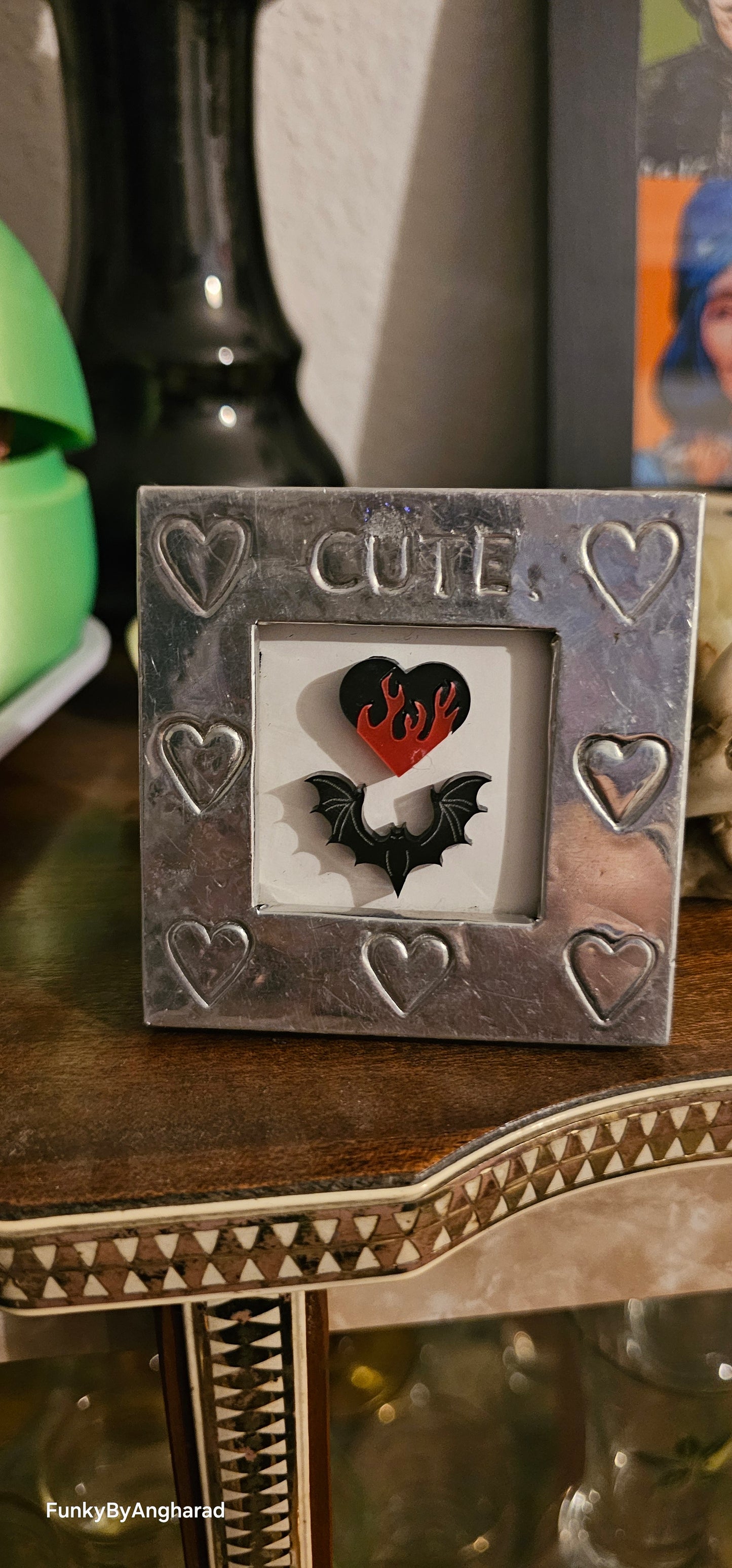 Cute heart frame