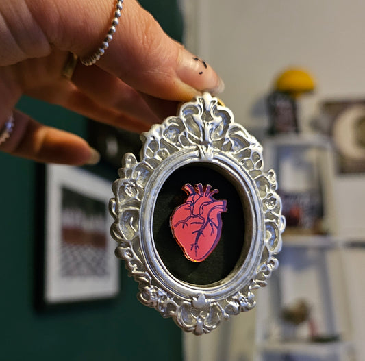 Anatomical heart frame