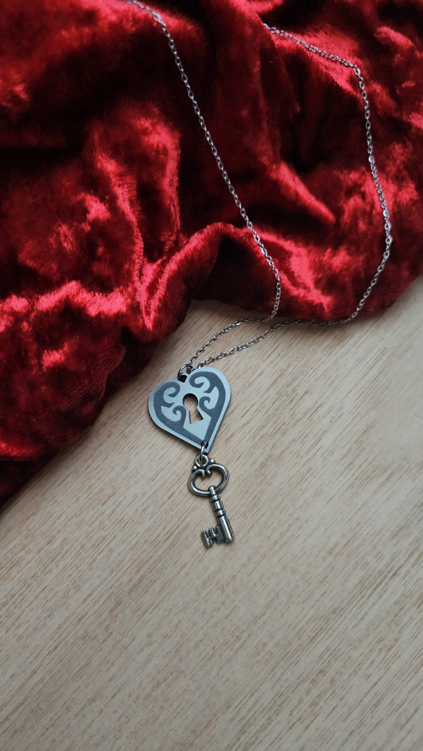 Under lock and key necklace