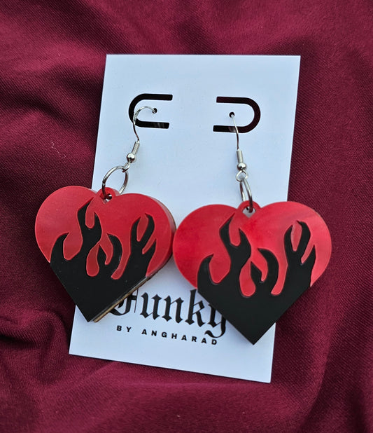 Inferno black flames