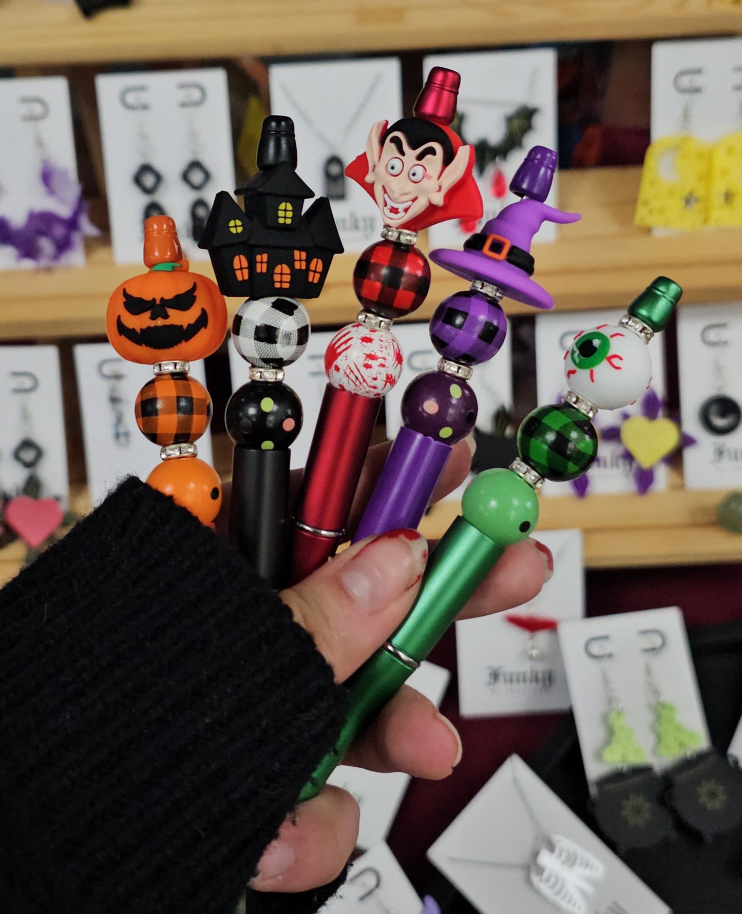 Spooky pens