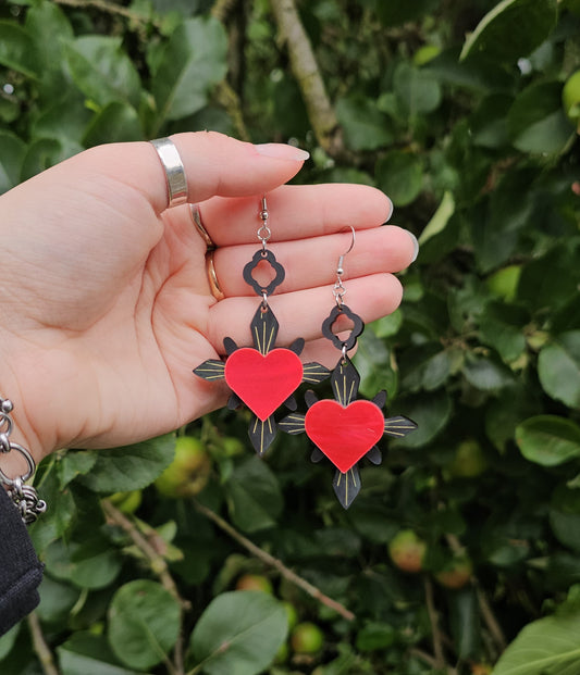 haunted heart - Black