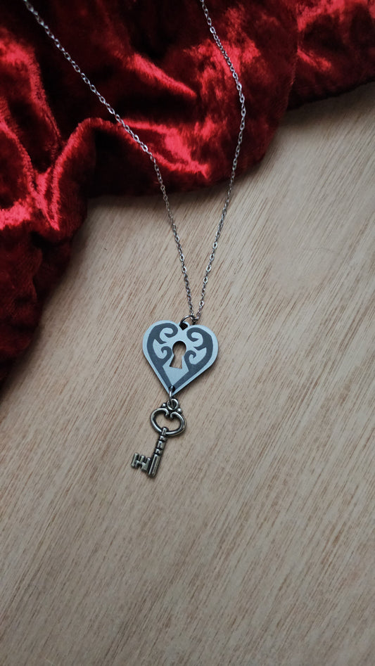 Under lock and key necklace