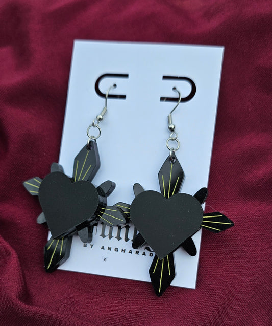 Matte haunted heart