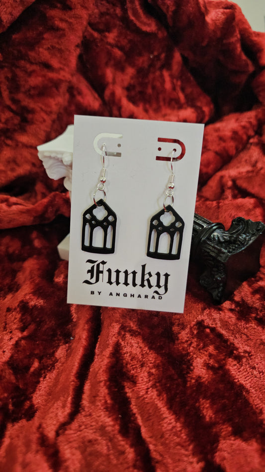 Small window earrings