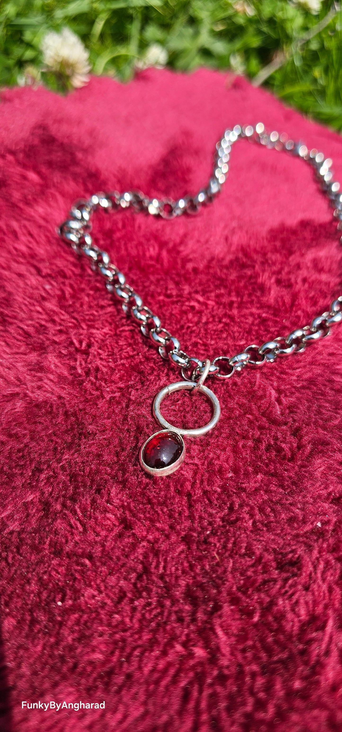 Ruby blood drop