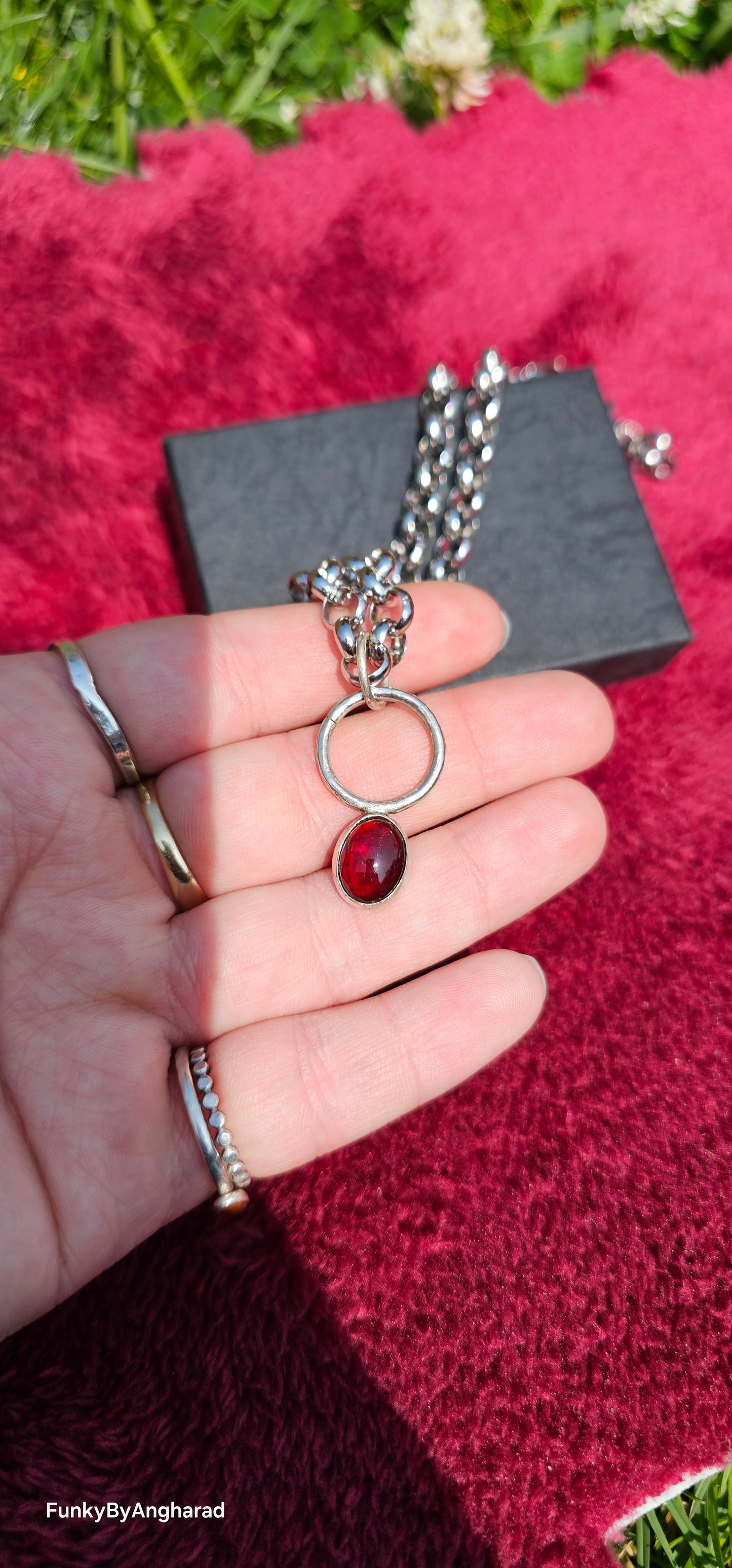 Ruby blood drop