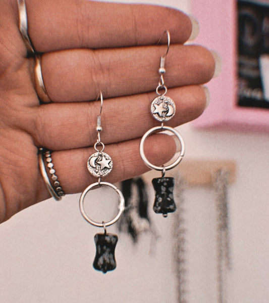 Midnight sky earrings