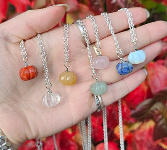Pumpkin necklace