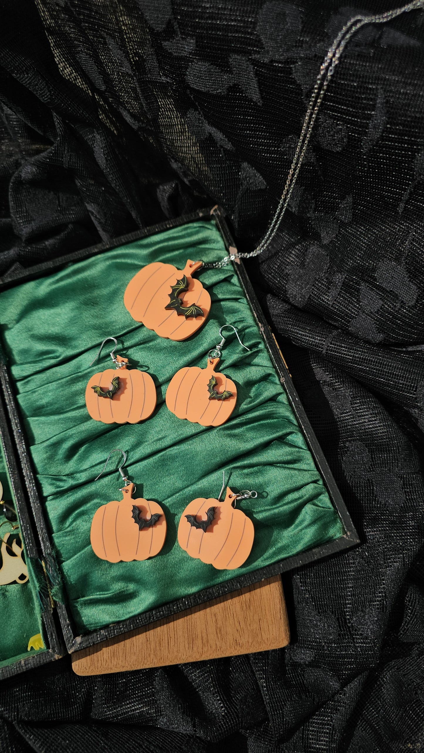 Pumpkin patch necklace