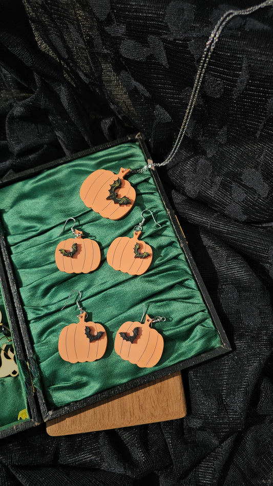 Pumpkin patch necklace