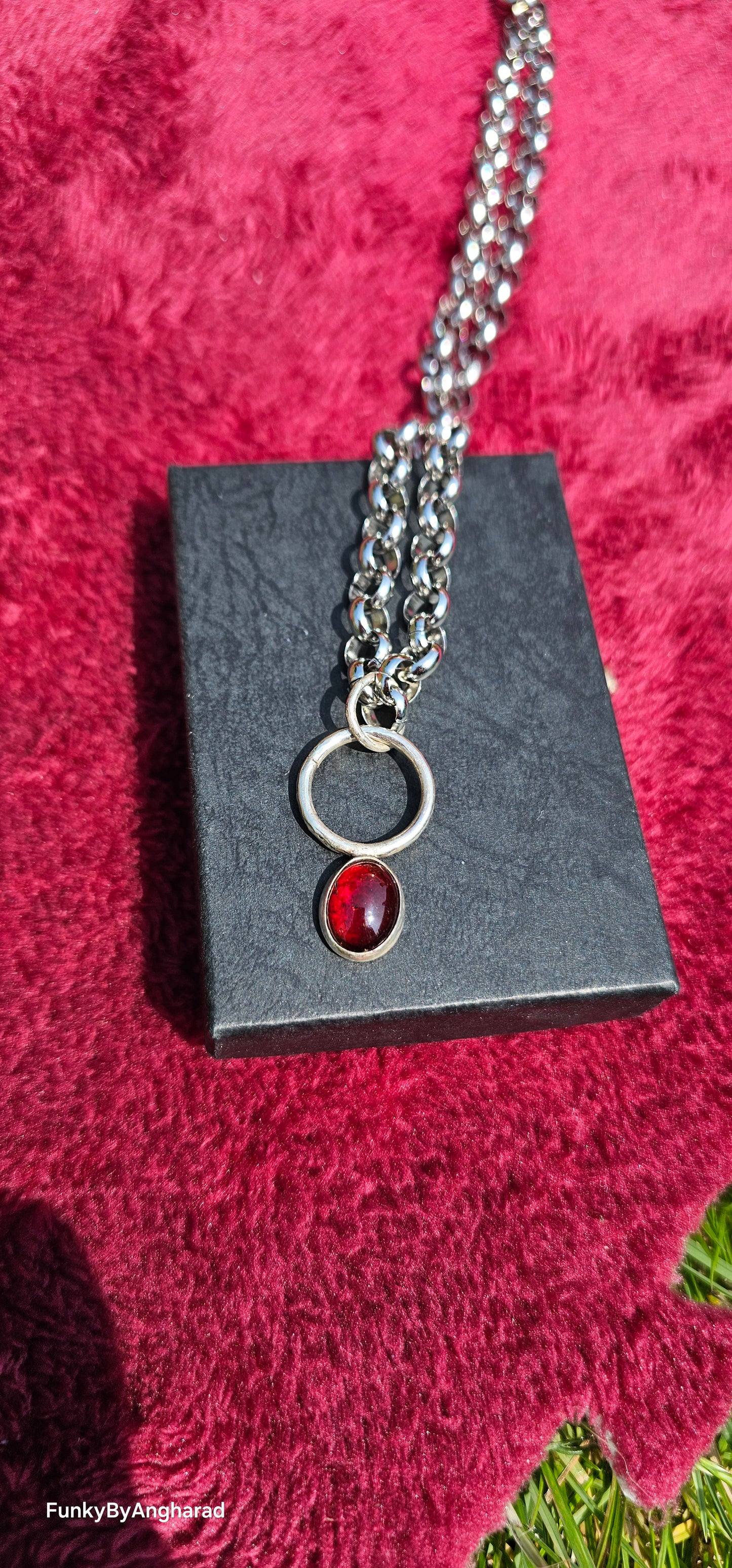 Ruby blood drop