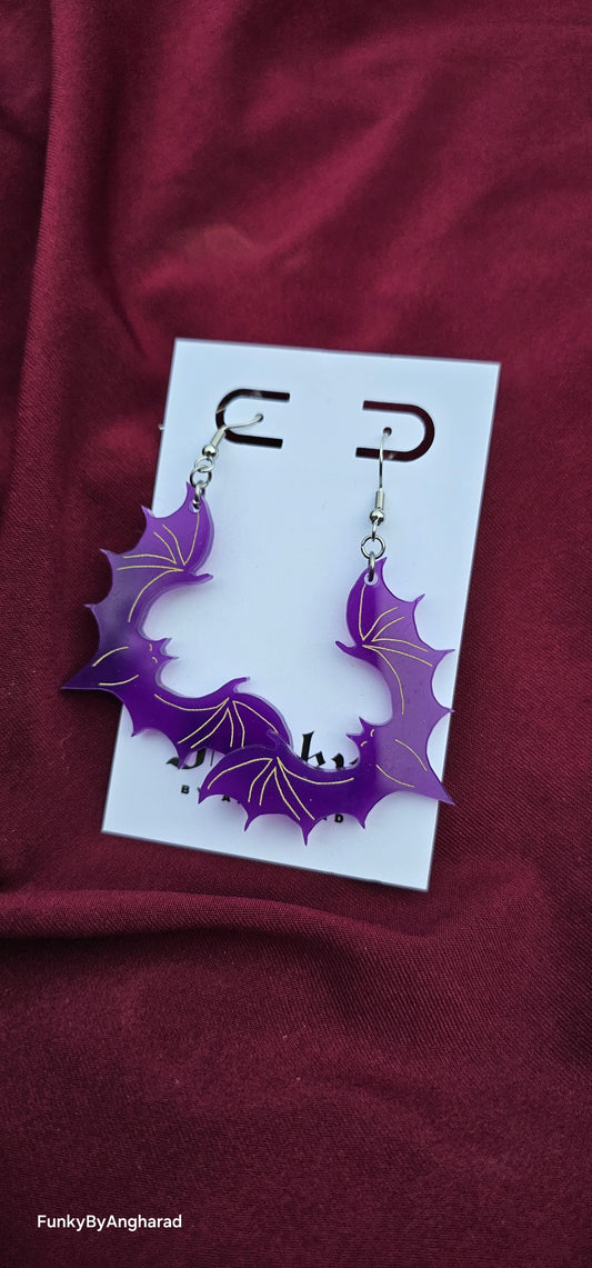 Creature of the night - purple