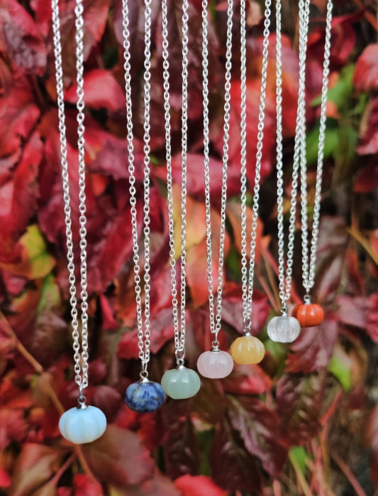 Pumpkin necklace