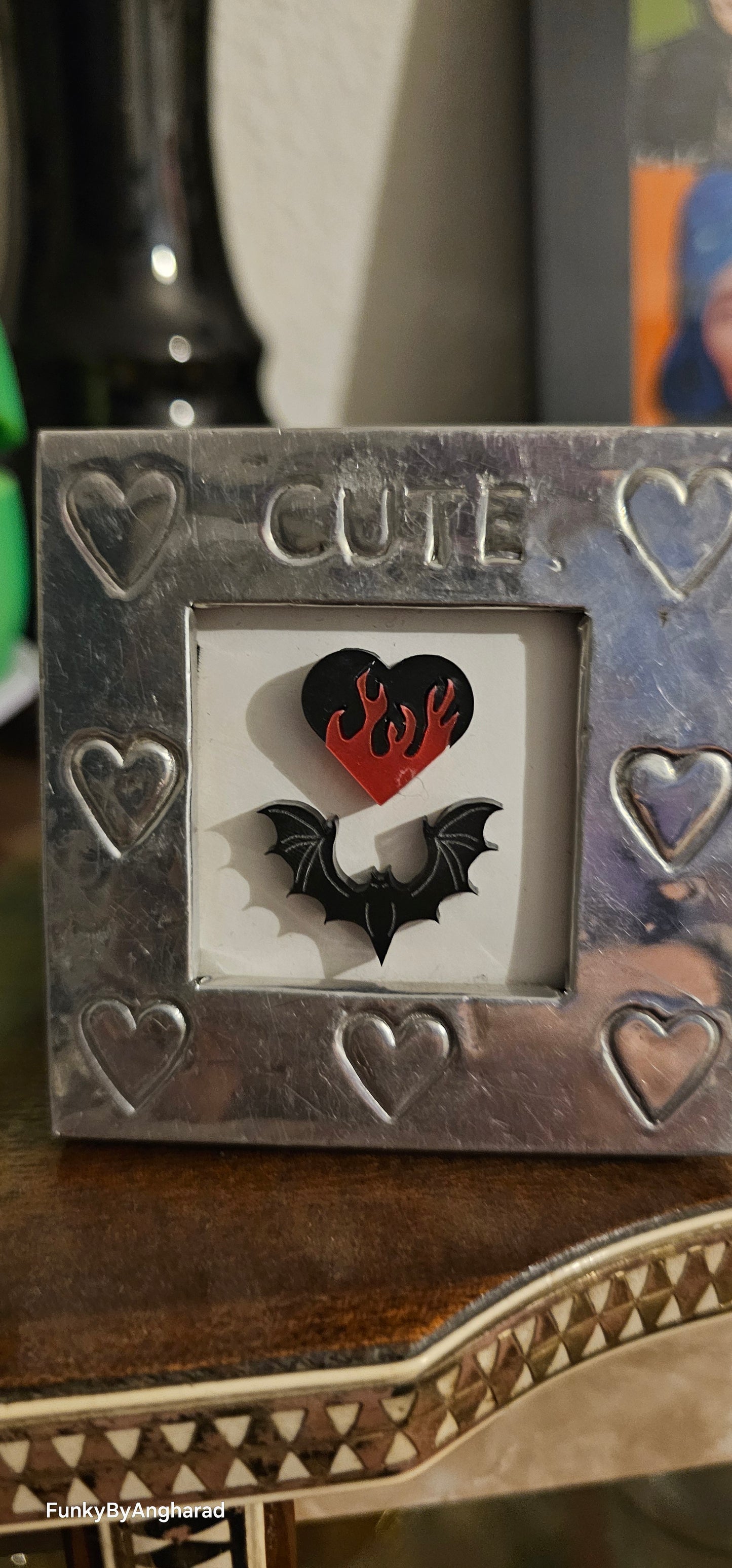 Cute heart frame