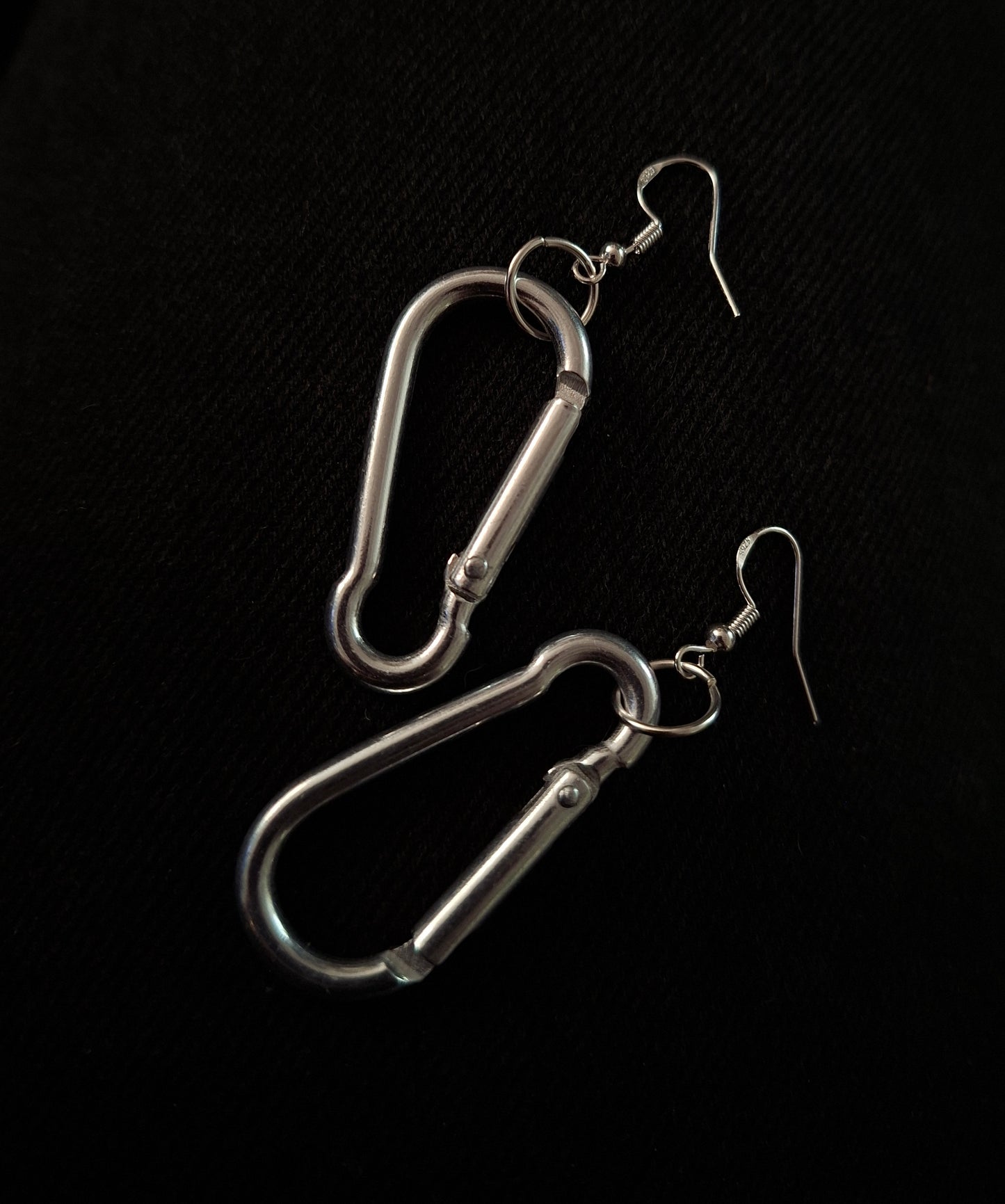 Carabiner earrings