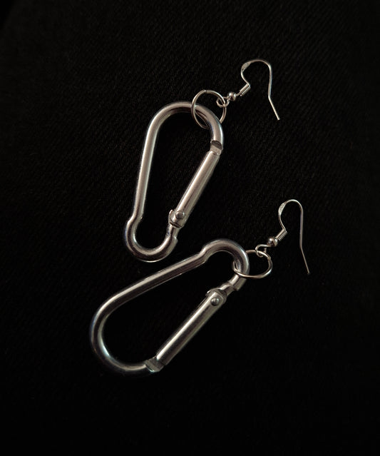Carabiner earrings