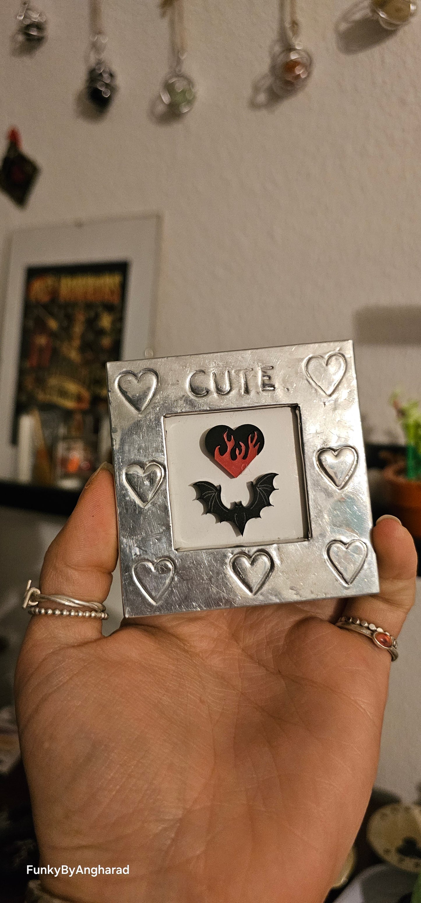Cute heart frame