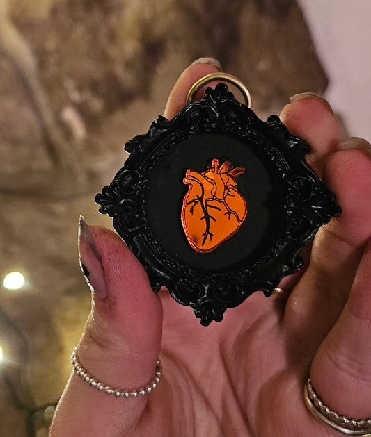 Anatomical heart frame