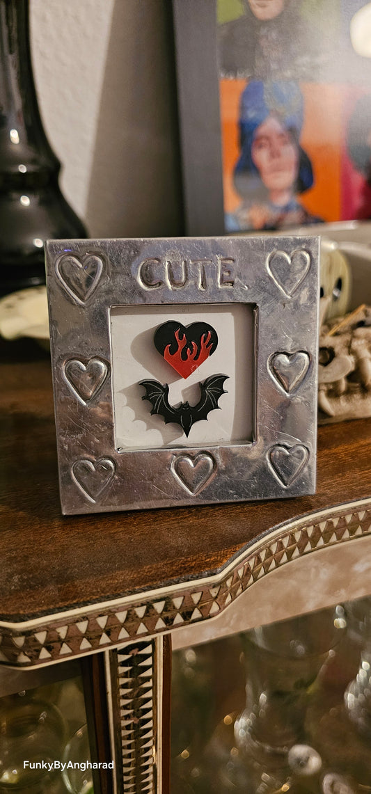 Cute heart frame