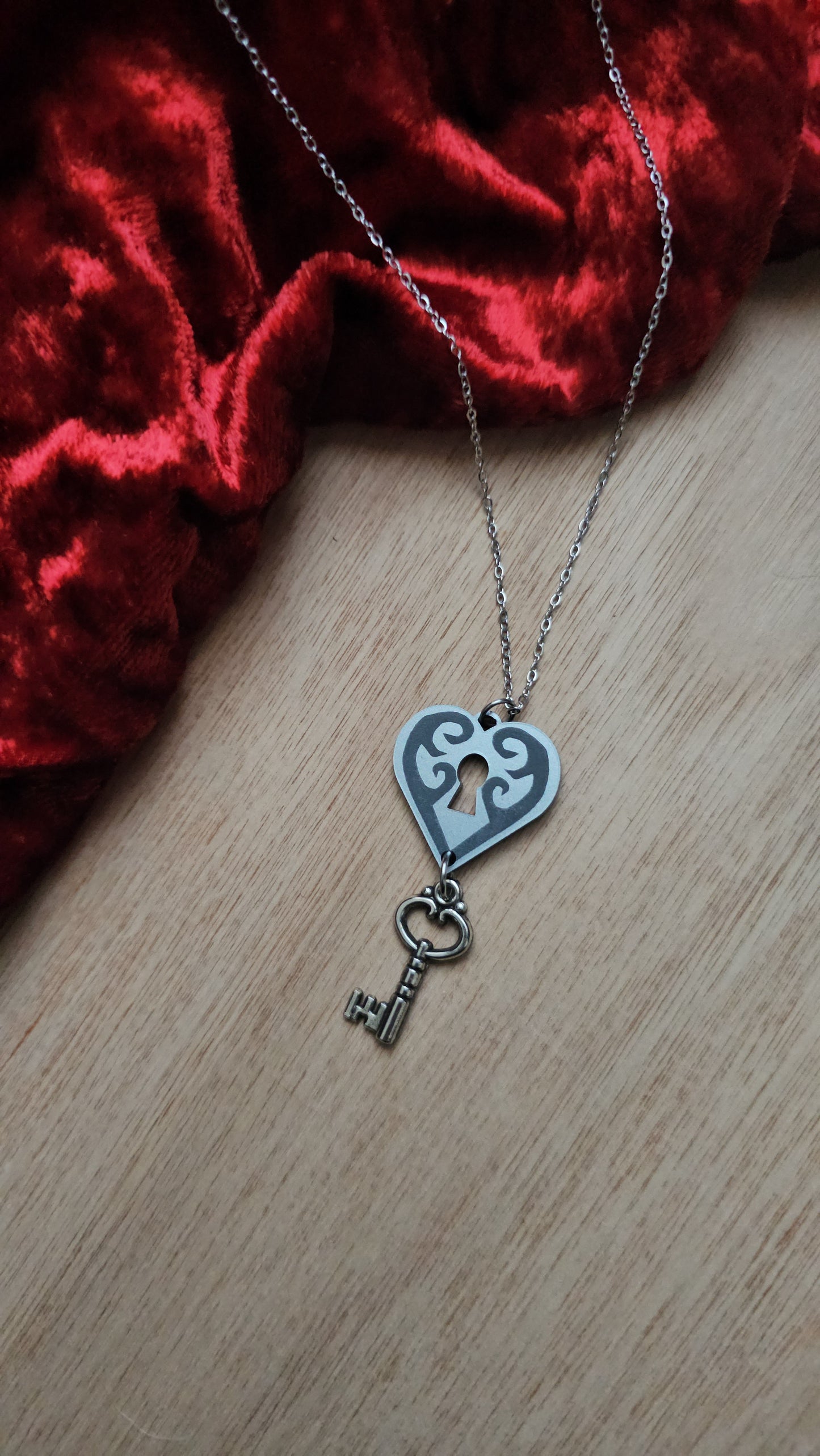 Under lock and key necklace