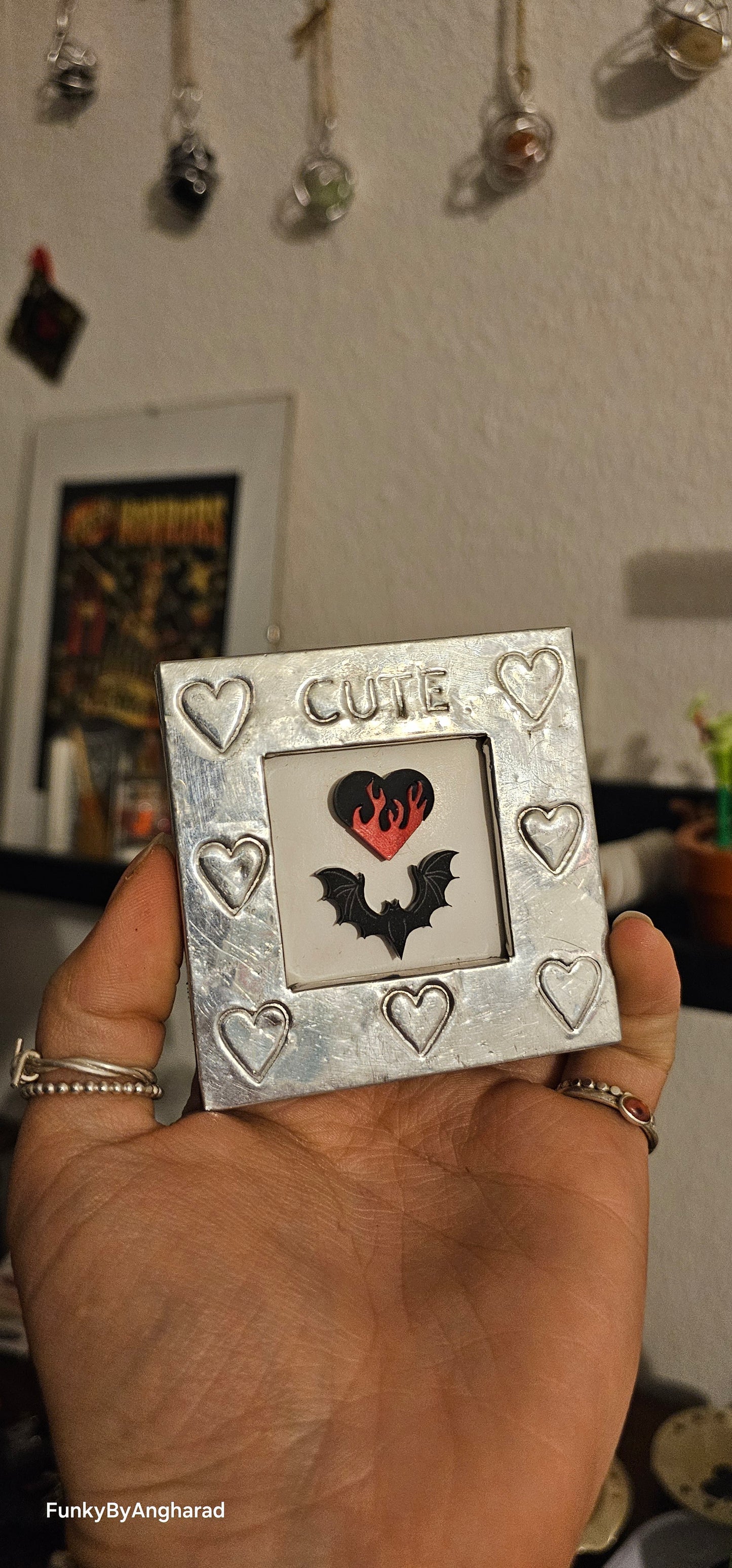 Cute heart frame