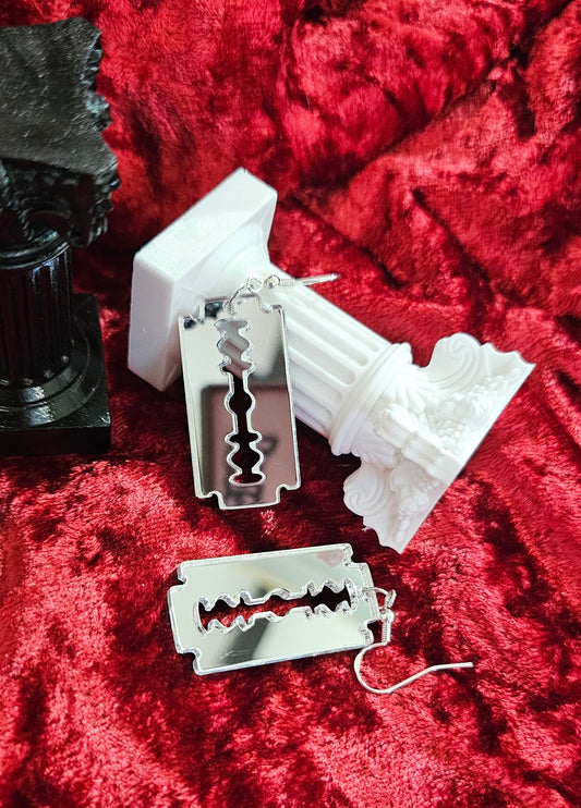 Razor earrings