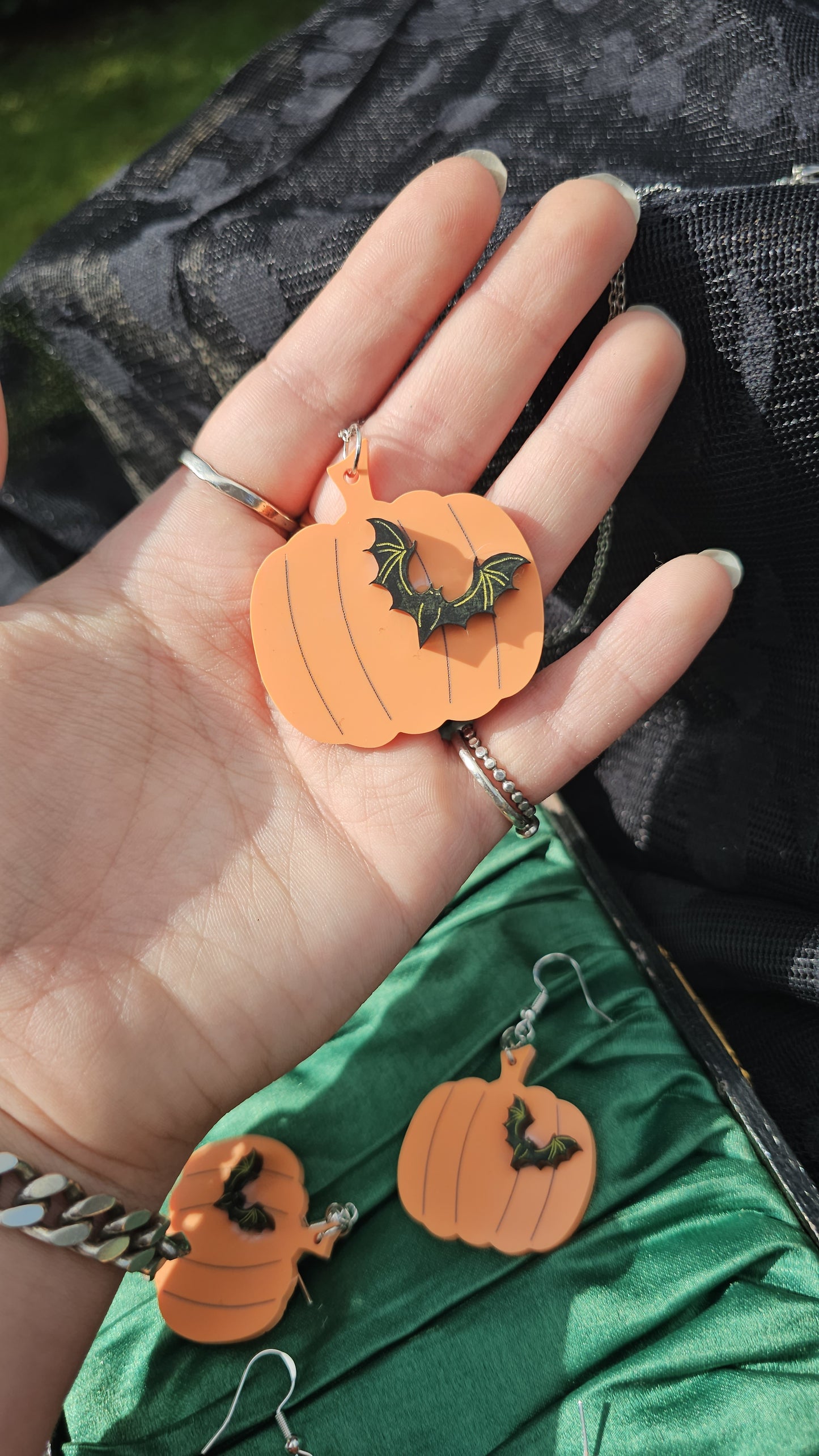 Pumpkin patch necklace