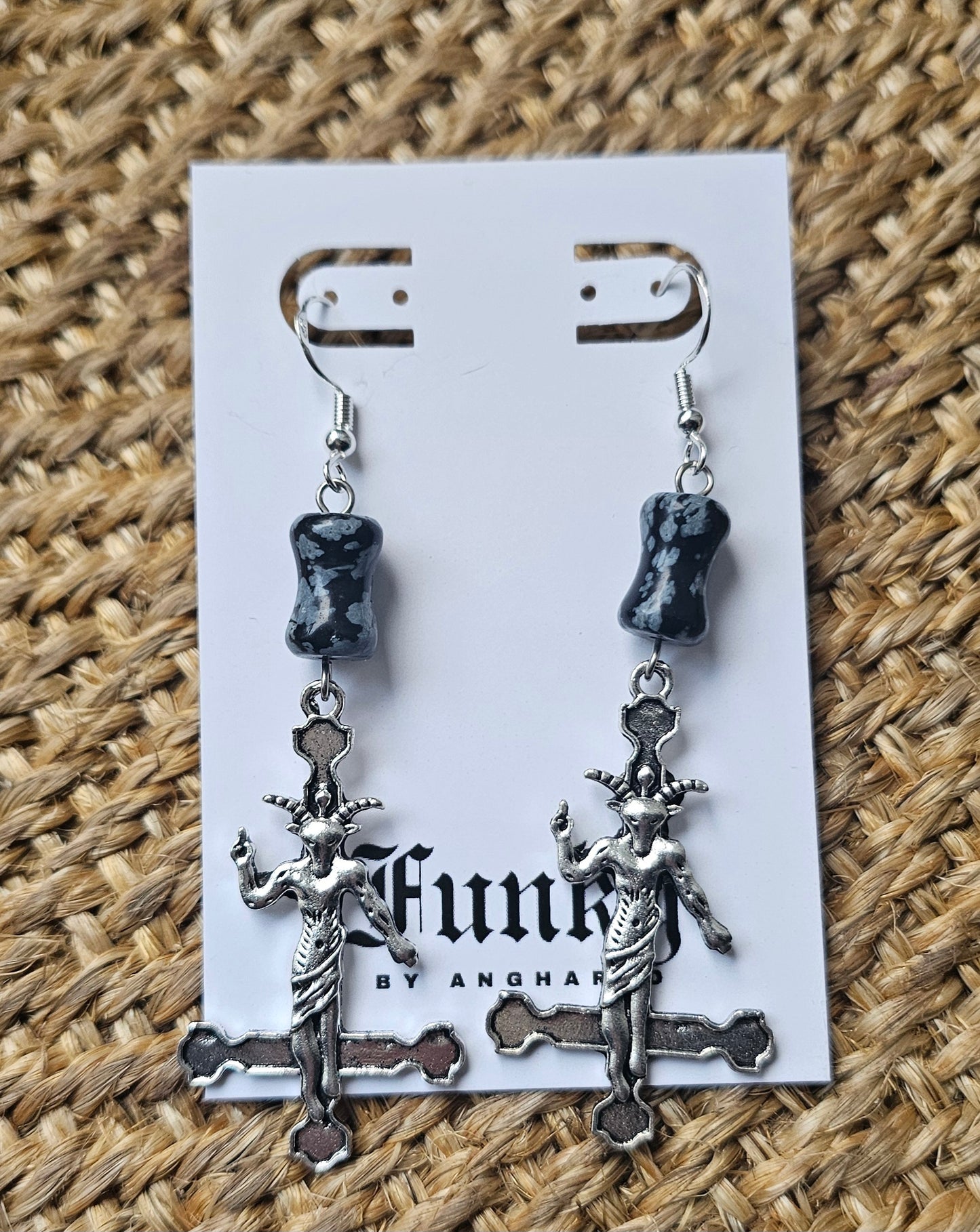 Baphomet earrings