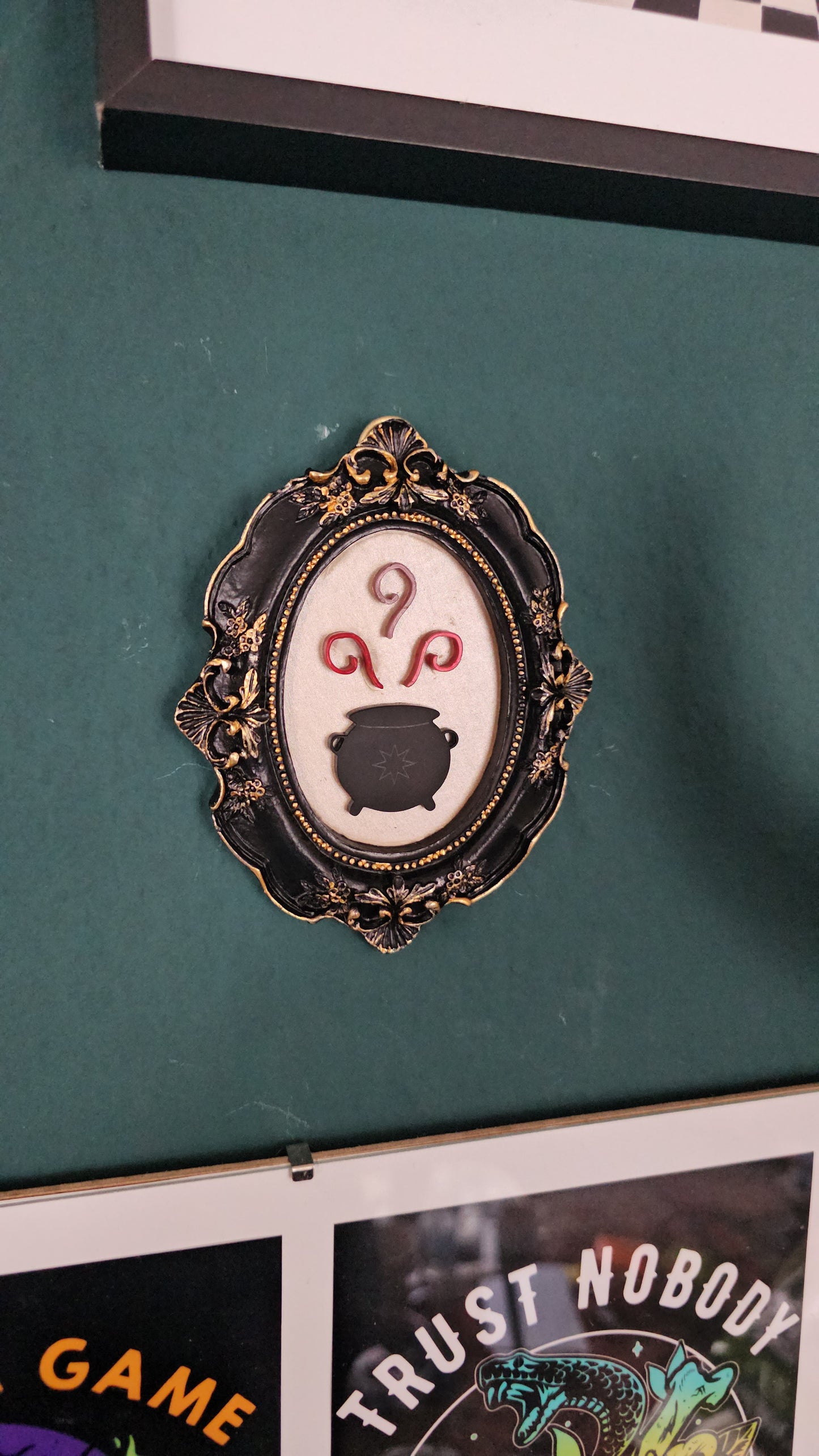 Toil and trouble frame