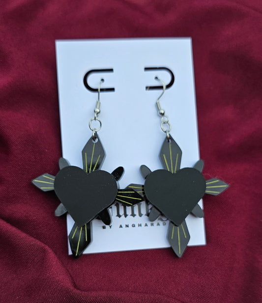 Matte haunted heart