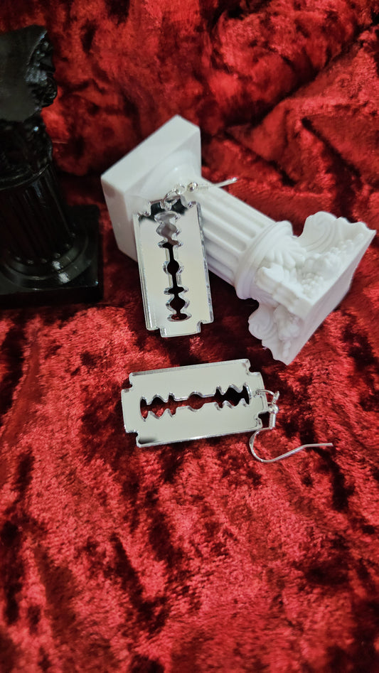 Razor earrings